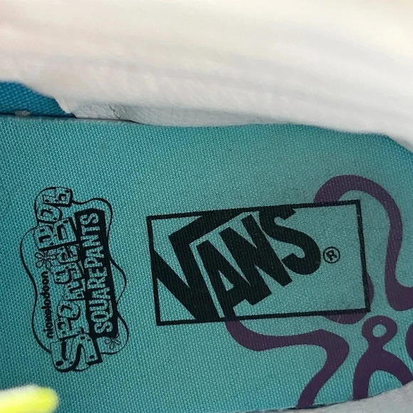 Vans Sponge Bob Square Pant -HI Tops Sneakers Men's Sz 10 - Picture 13 of 14
